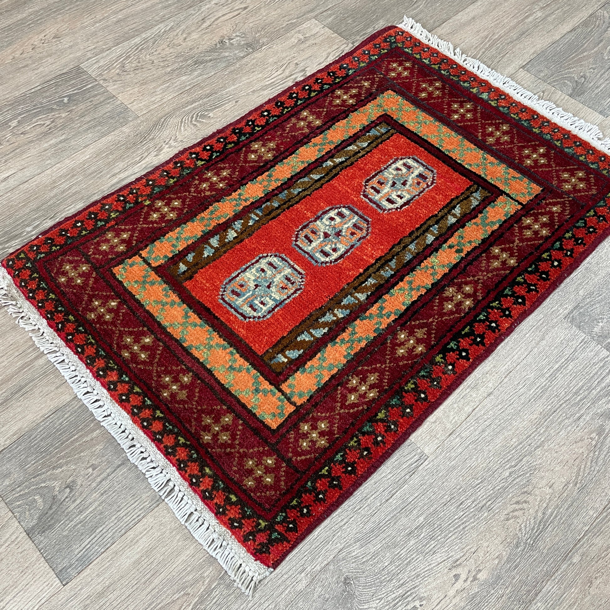 83 x 53 cm | Afghan Aqcha Door Mat