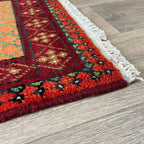 83 x 53 cm | Afghan Aqcha Door Mat - Khorasan Rugs