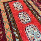 83 x 53 cm | Afghan Aqcha Door Mat - Khorasan Rugs