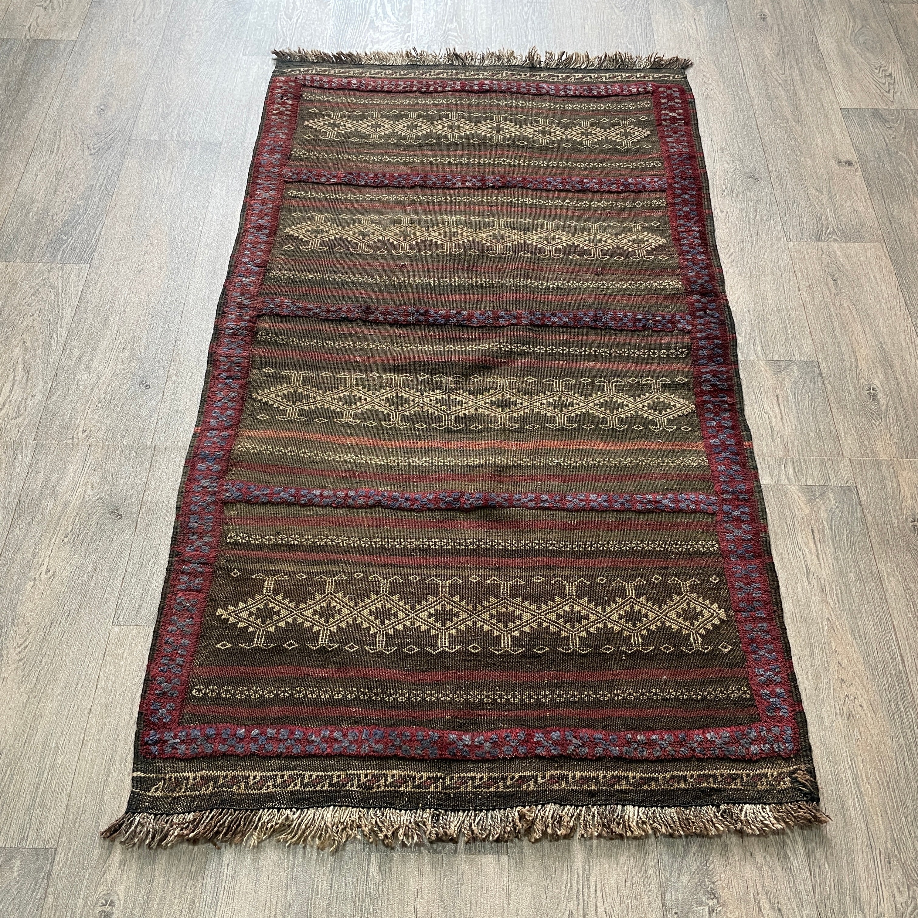 Old Afghan Baluch Rug c. 1970