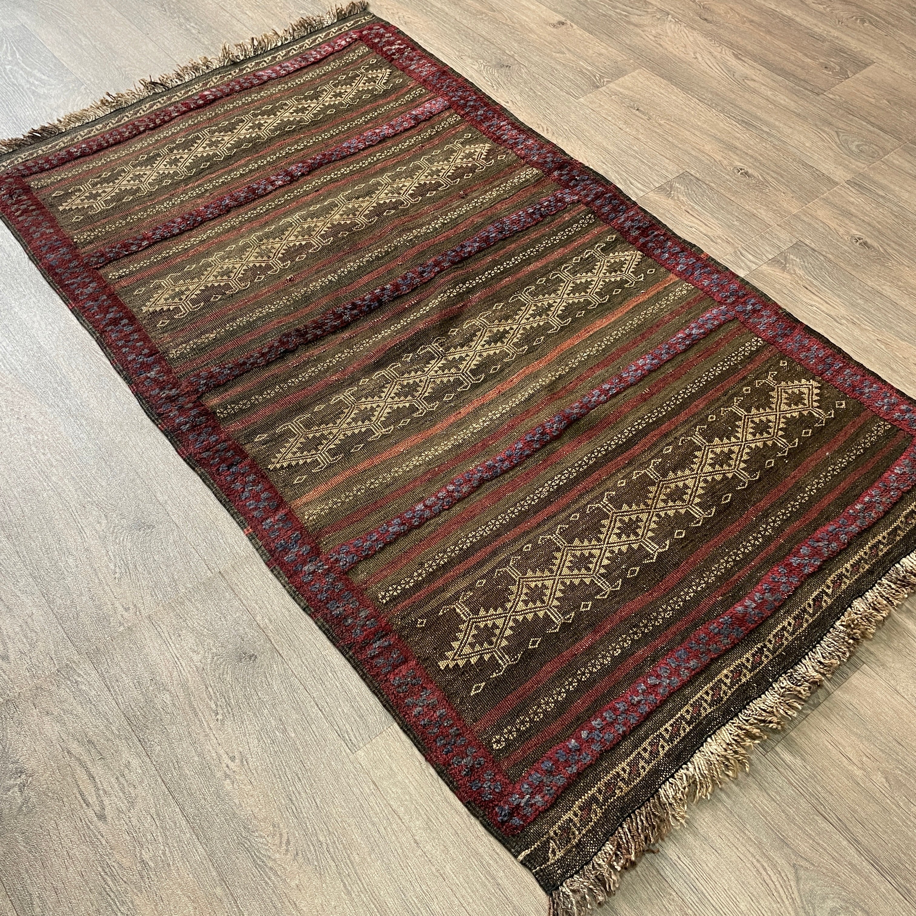 Old Afghan Baluch Rug c. 1970