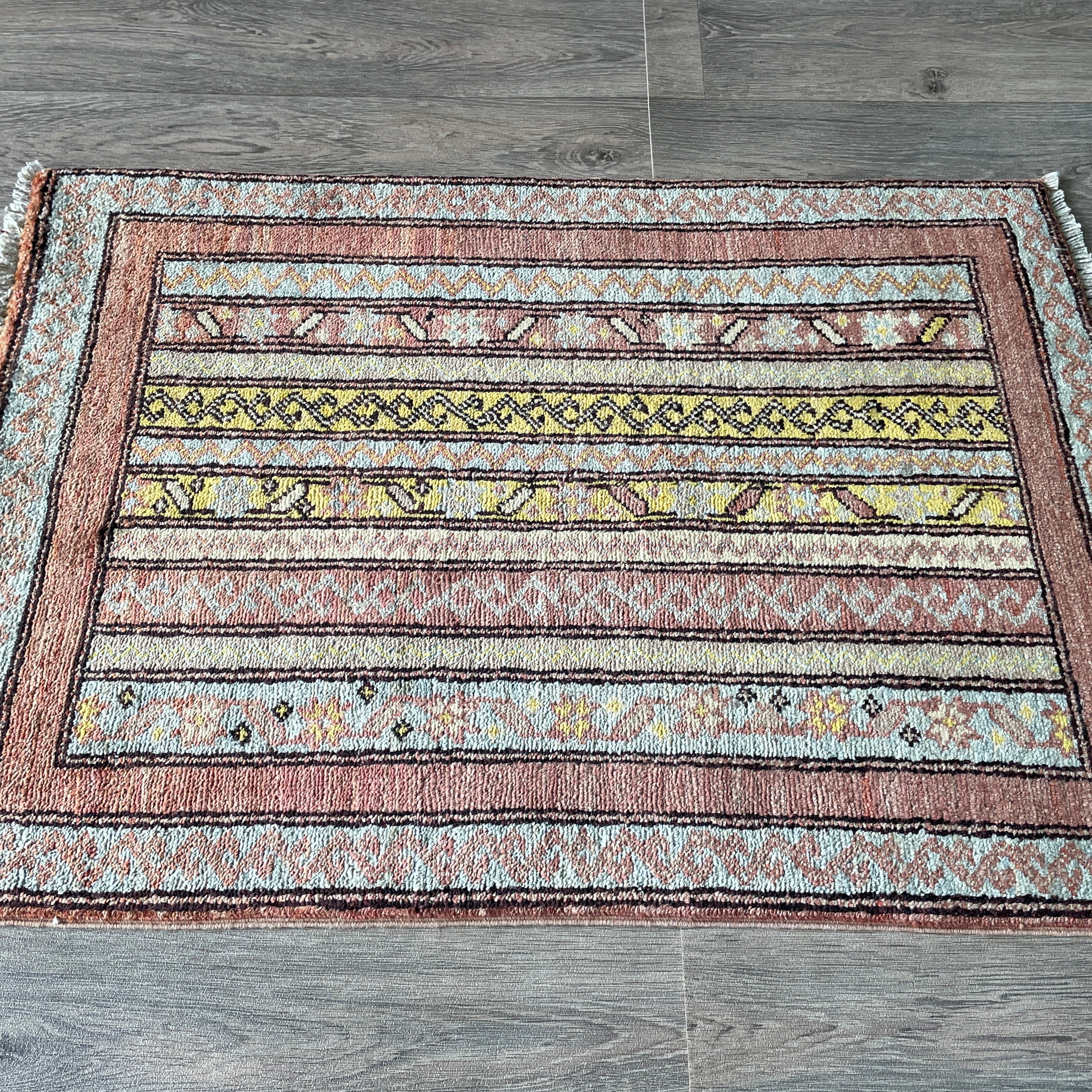 Afghan Khorjin Small Rug