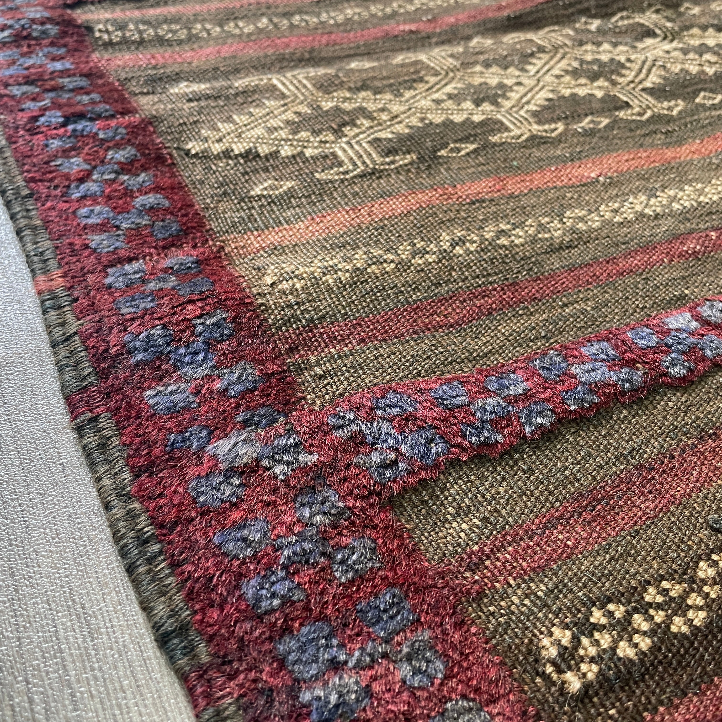 Old Afghan Baluch Rug c. 1970