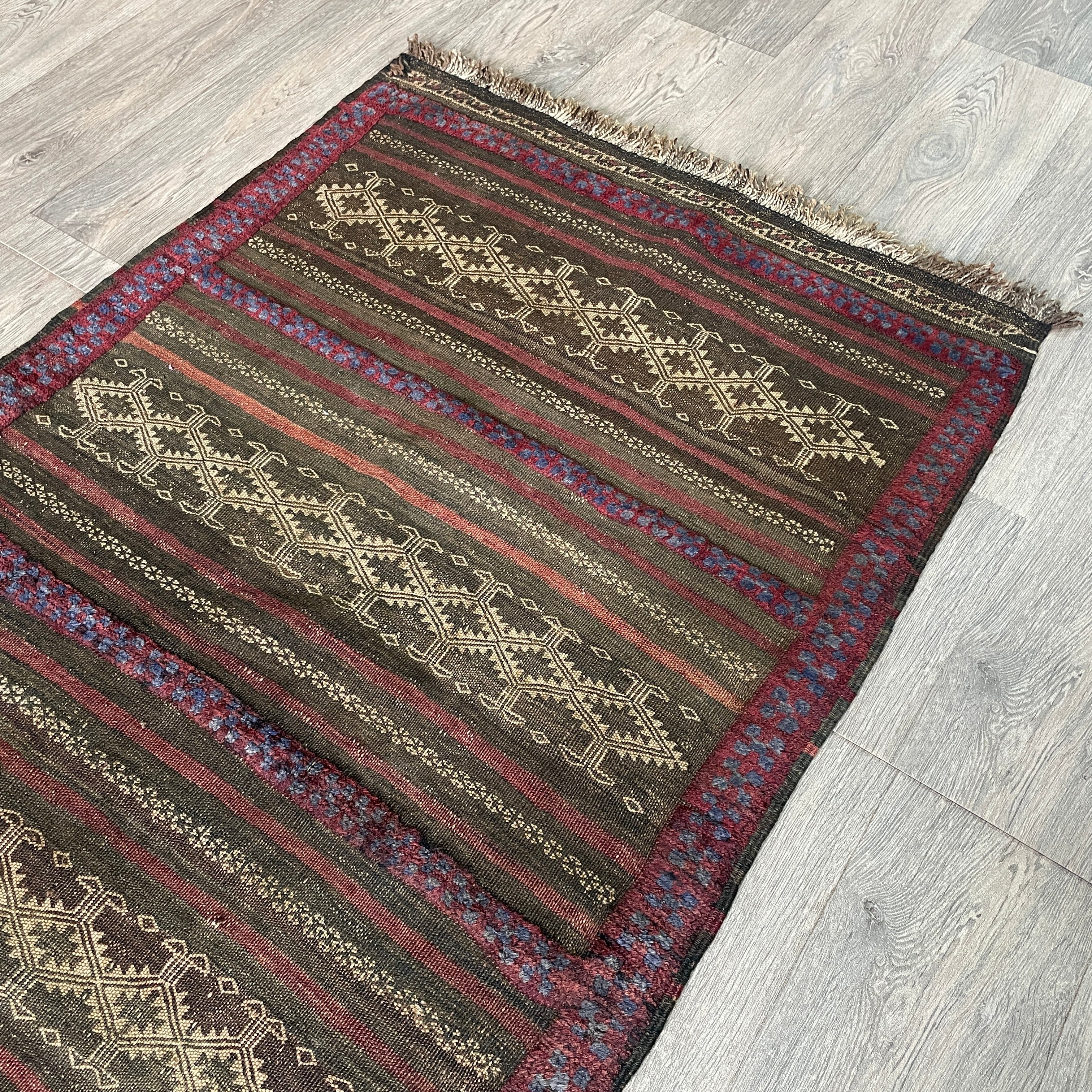 Old Afghan Baluch Rug c. 1970