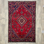 196 x 128 cm | Persiann Hamadan Rug (Old 1970)