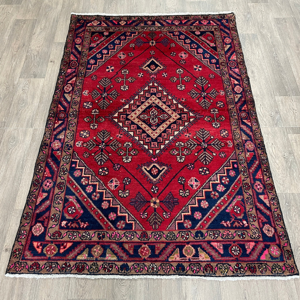 196 x 128 cm | Persiann Hamadan Rug (Old 1970)