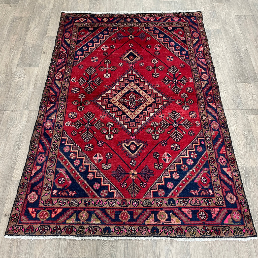196 x 128 cm | Persiann Hamadan Rug (Old 1970)