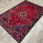 196 x 128 cm | Persiann Hamadan Rug (Old 1970)