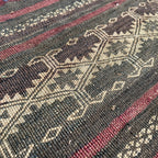 Old Afghan Baluch Rug c. 1970
