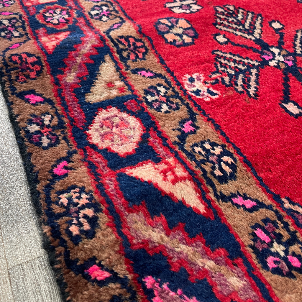 196 x 128 cm | Persiann Hamadan Rug (Old 1970)