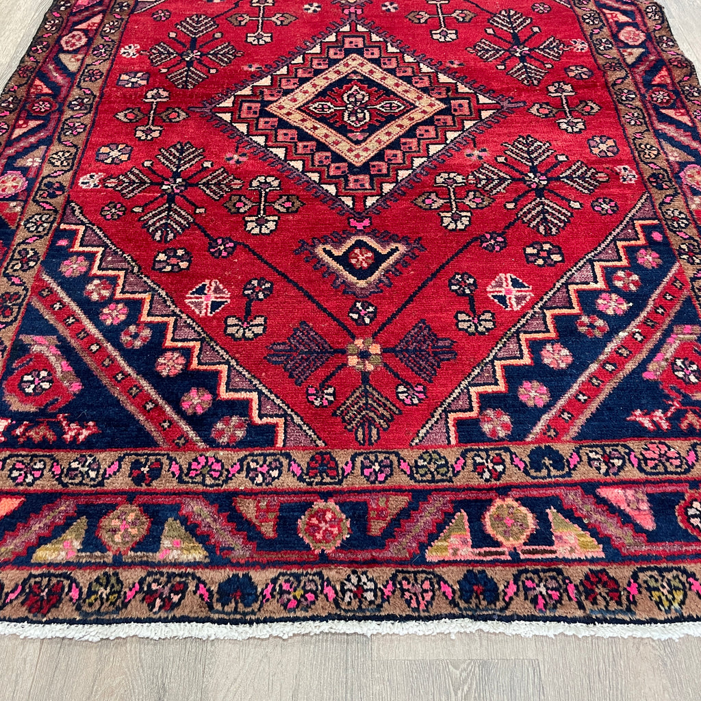 196 x 128 cm | Persiann Hamadan Rug (Old 1970)