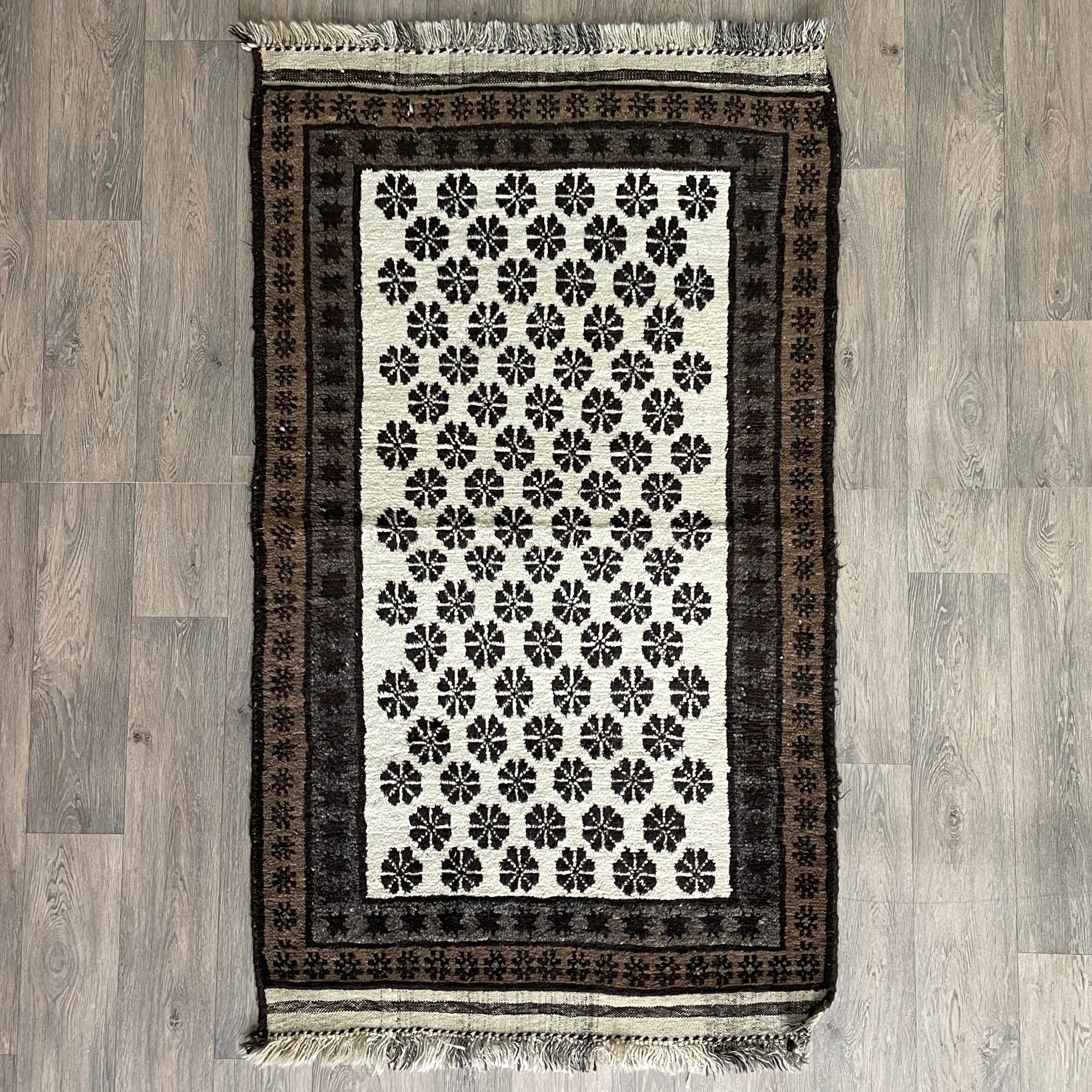 Old Afghan Baluch Rug c. 1980