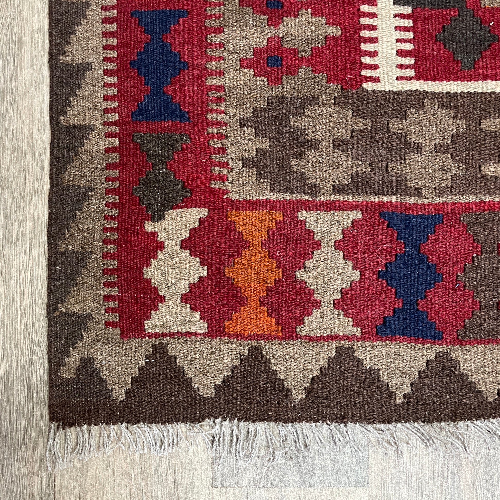 303 x 205 cm | Afghan Maimana Kilim Large Rug