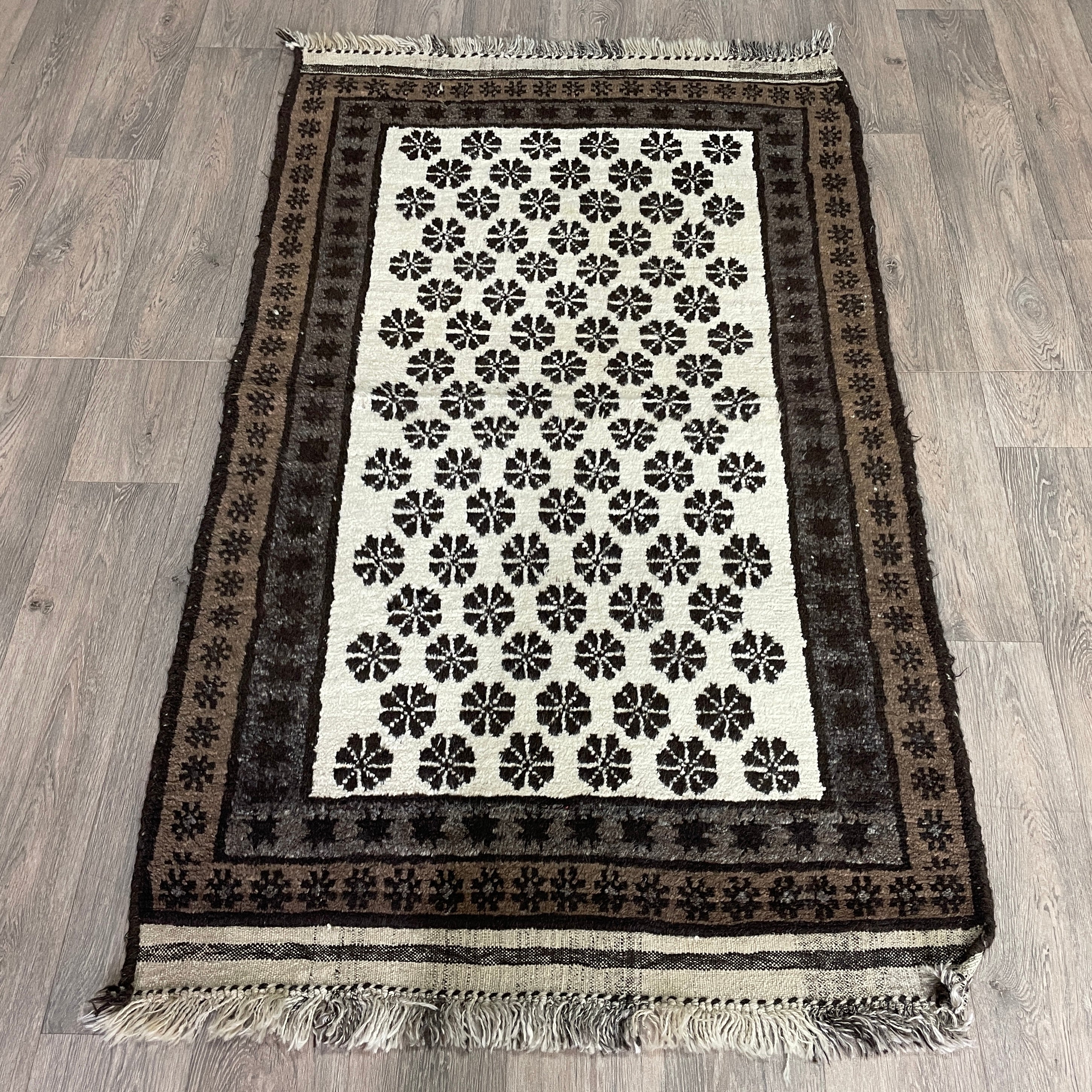 Old Afghan Baluch Rug c. 1980