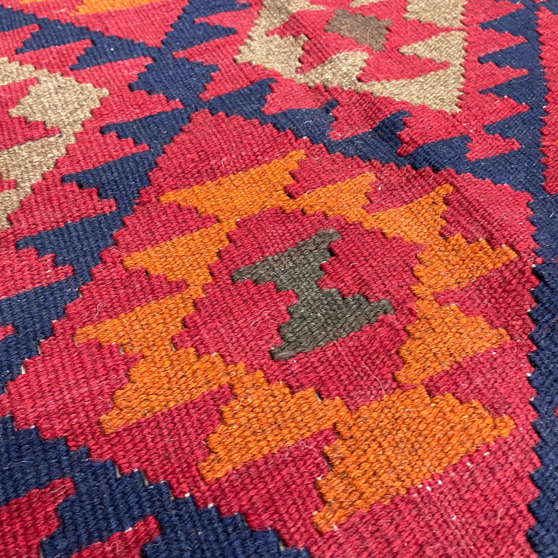 303 x 205 cm | Afghan Maimana Kilim Large Rug