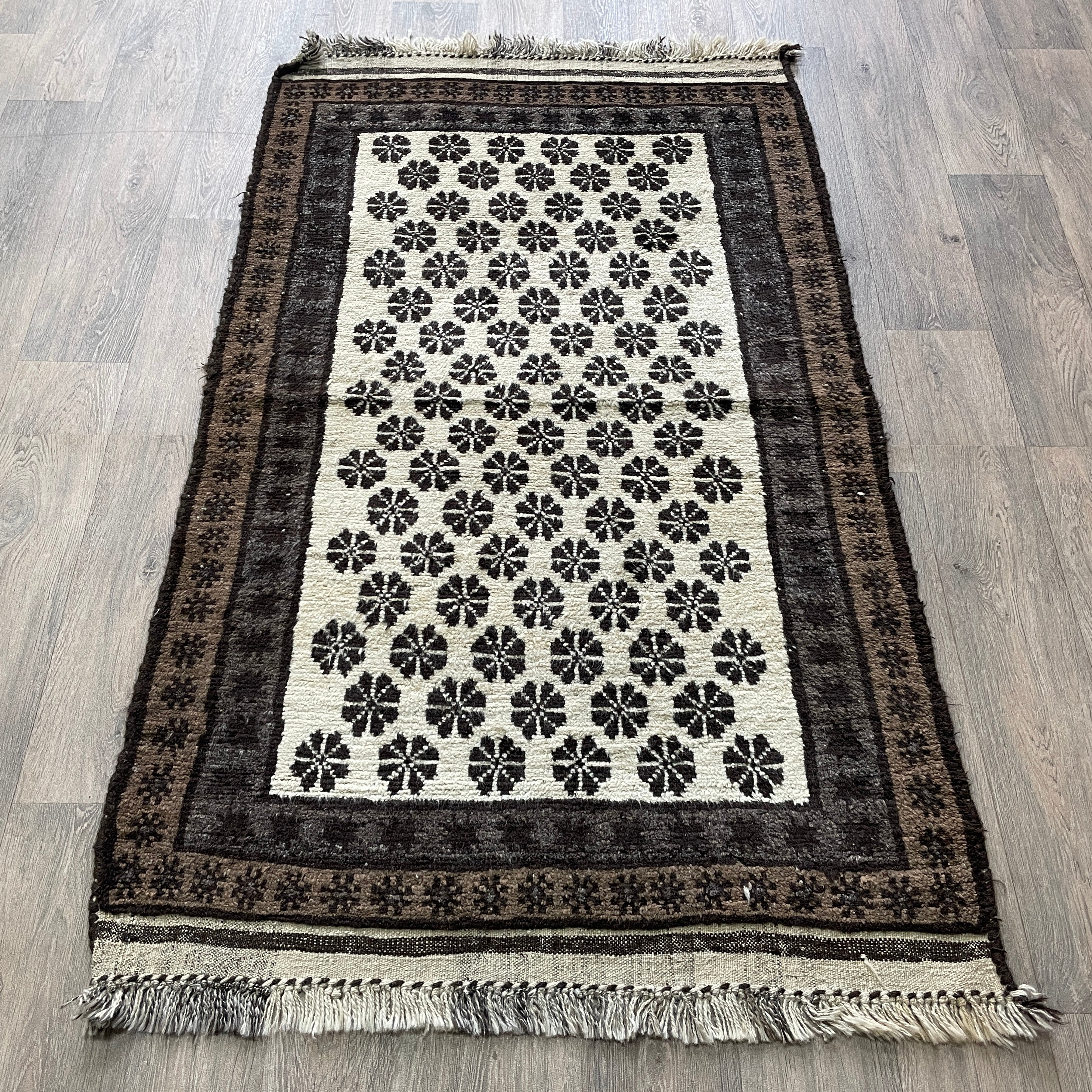 Old Afghan Baluch Rug c. 1980