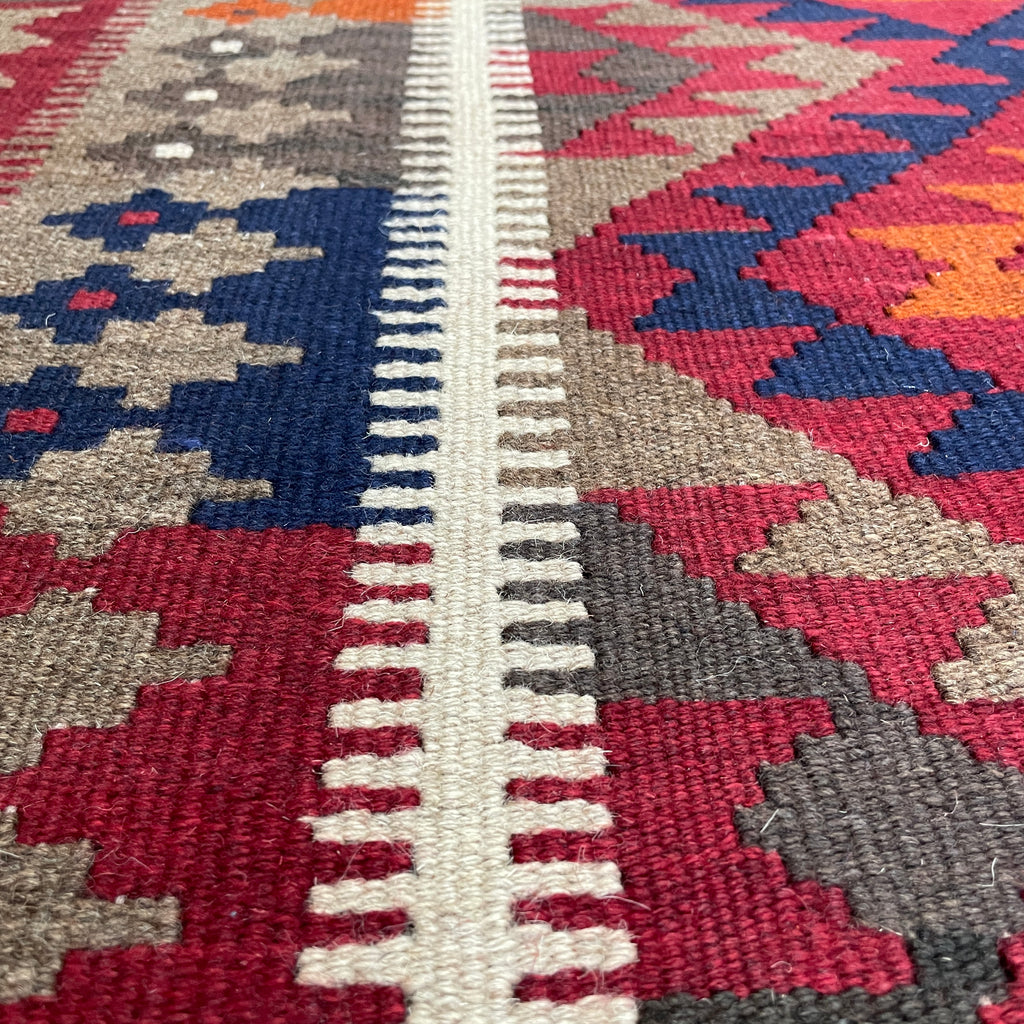 303 x 205 cm | Afghan Maimana Kilim Large Rug