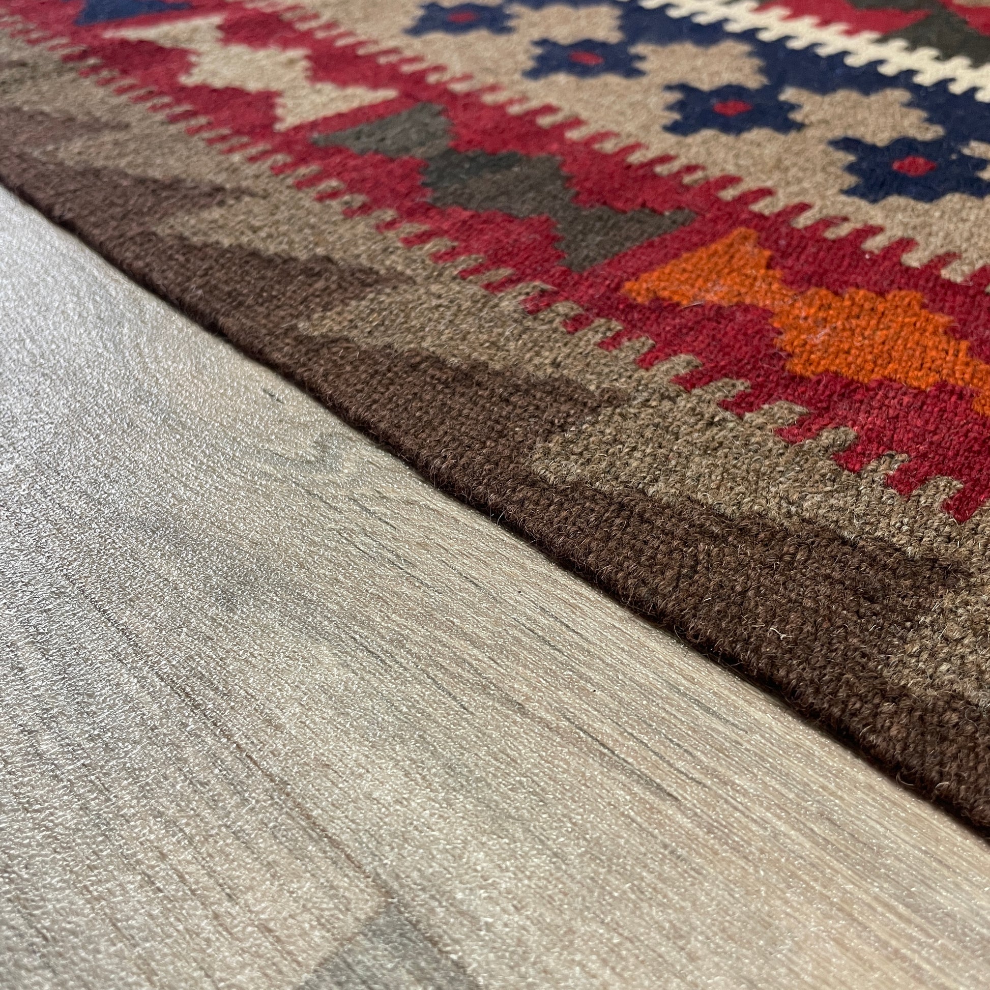 303 x 205 cm | Afghan Maimana Kilim Large Rug