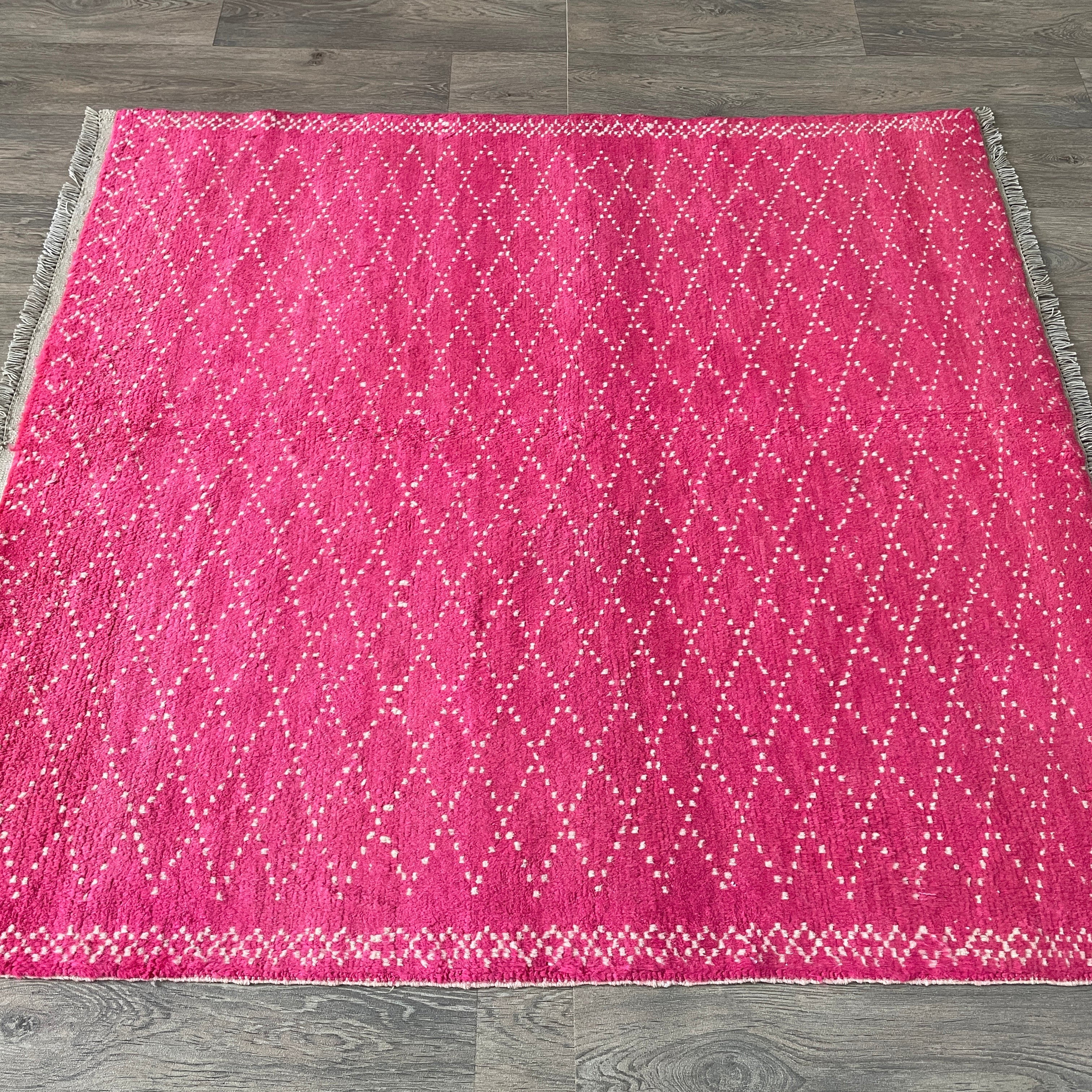 Moroccan Berber Square Rug