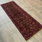 Afghan Fine Mushwani Runner (Belgian Wool)