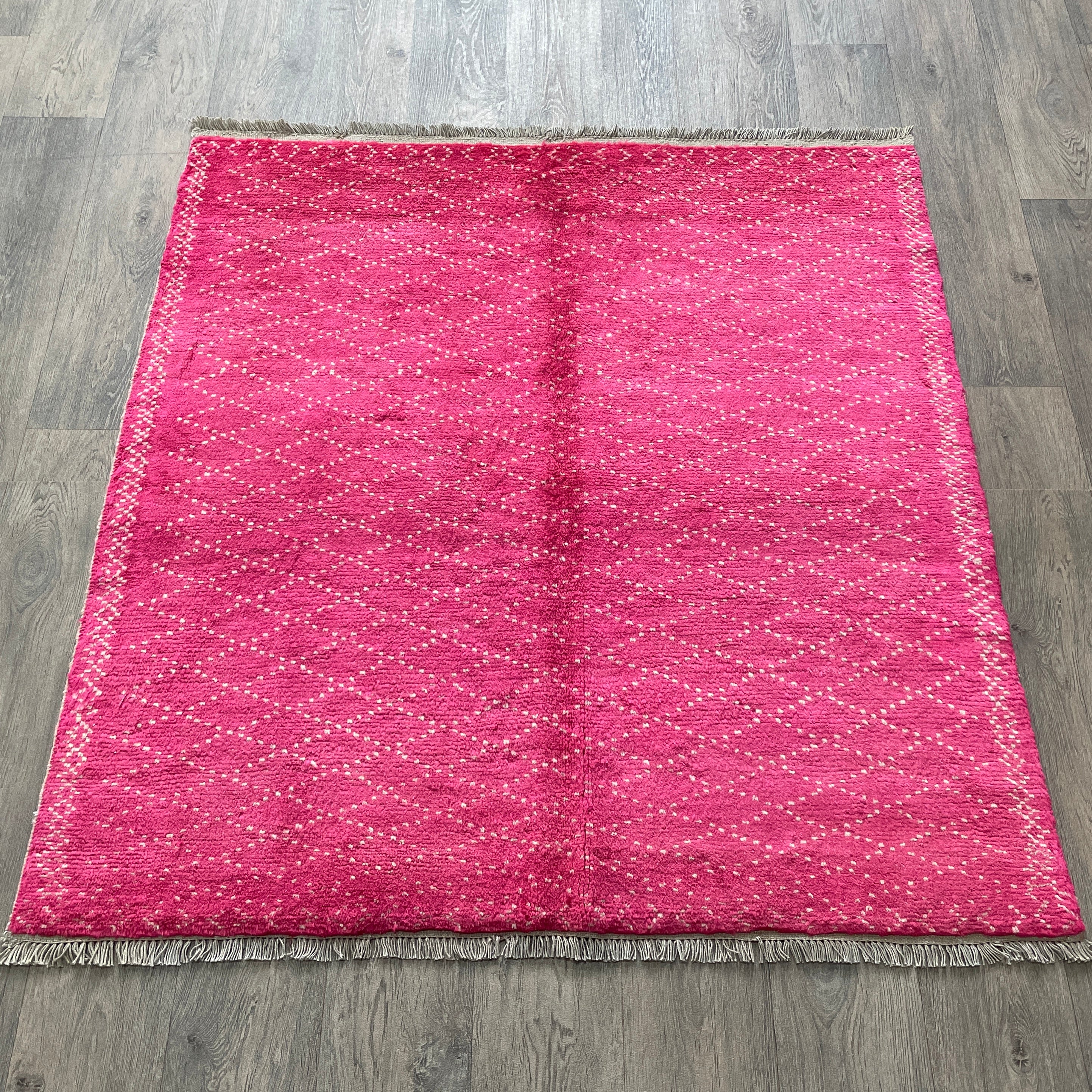 Moroccan Berber Square Rug
