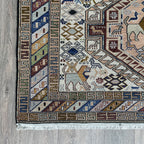 Fine Persian Soumak Kilim Rug (Silk)