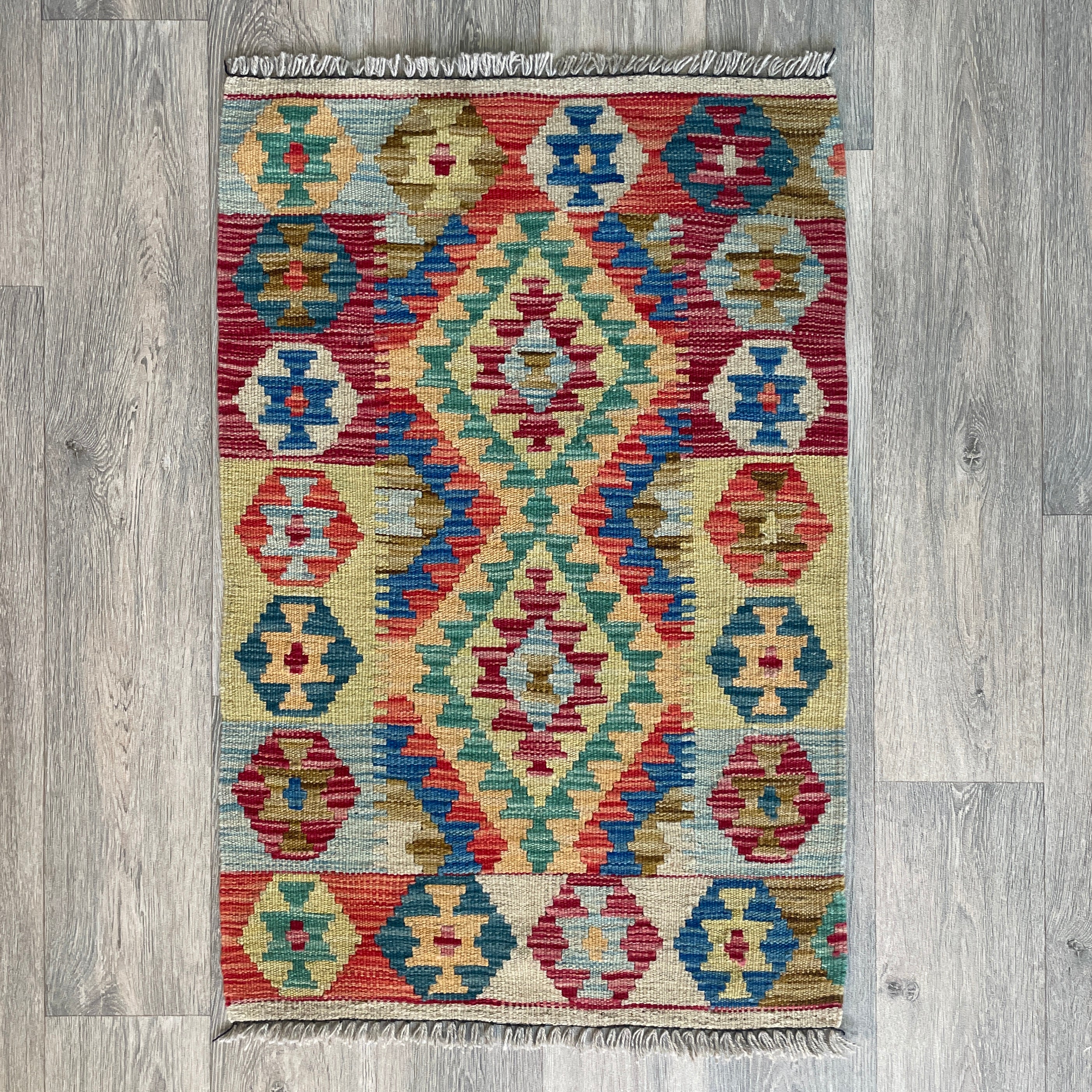 Afghan Kilim Door Mat