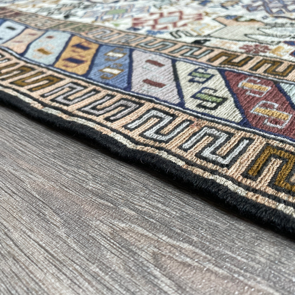 Fine Persian Soumak Kilim Rug (Silk)