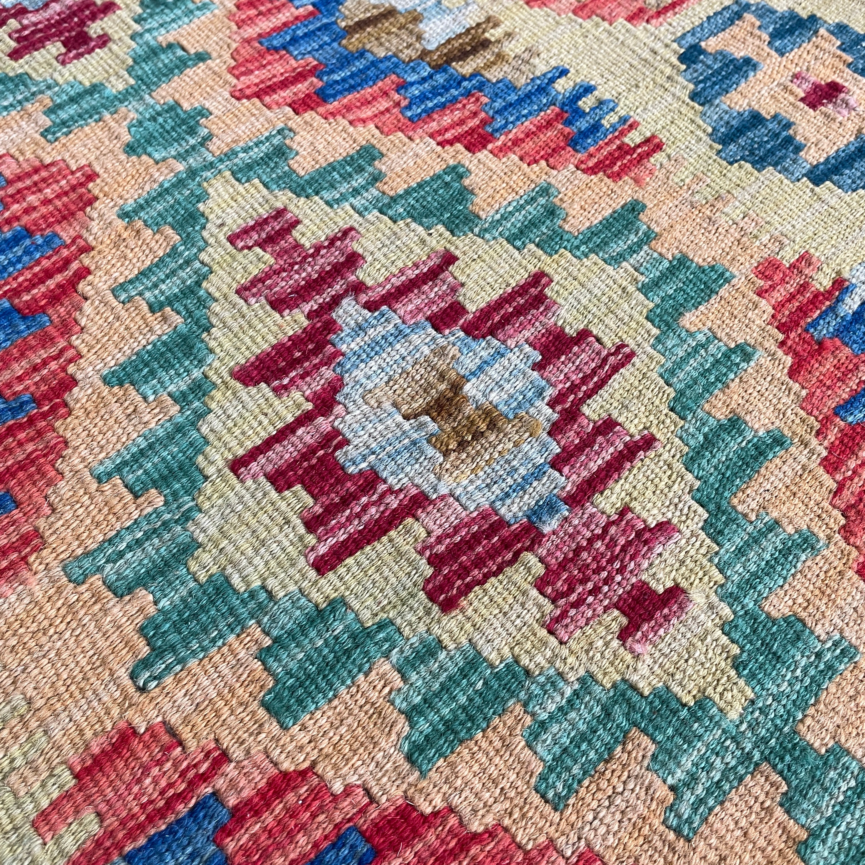 Afghan Kilim Door Mat