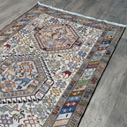 Fine Persian Soumak Kilim Rug (Silk)