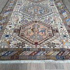 Fine Persian Soumak Kilim Rug (Silk)