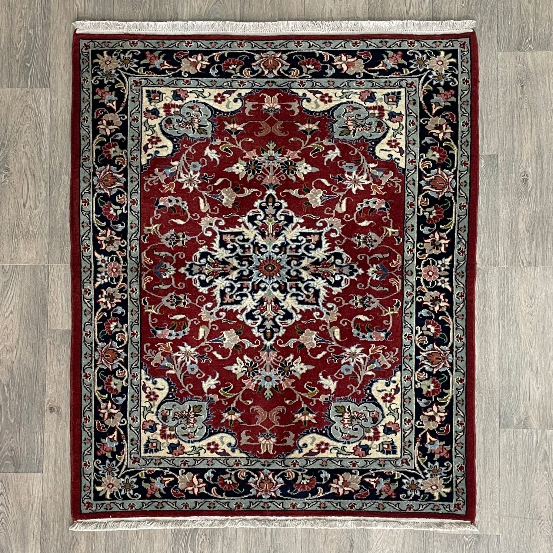 Old Persian Isfahan Rug c. 1980
