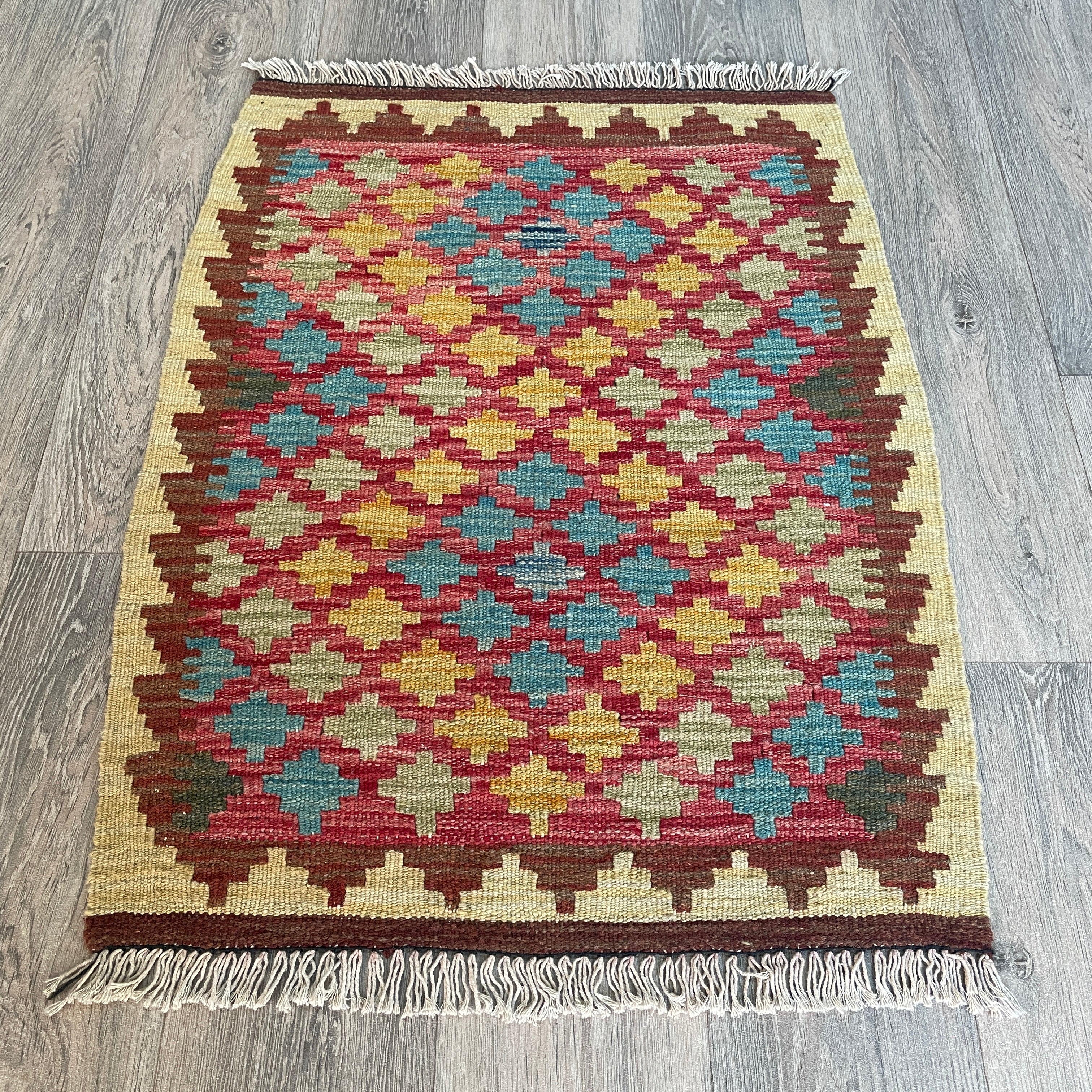 Afghan Kilim Door Mat