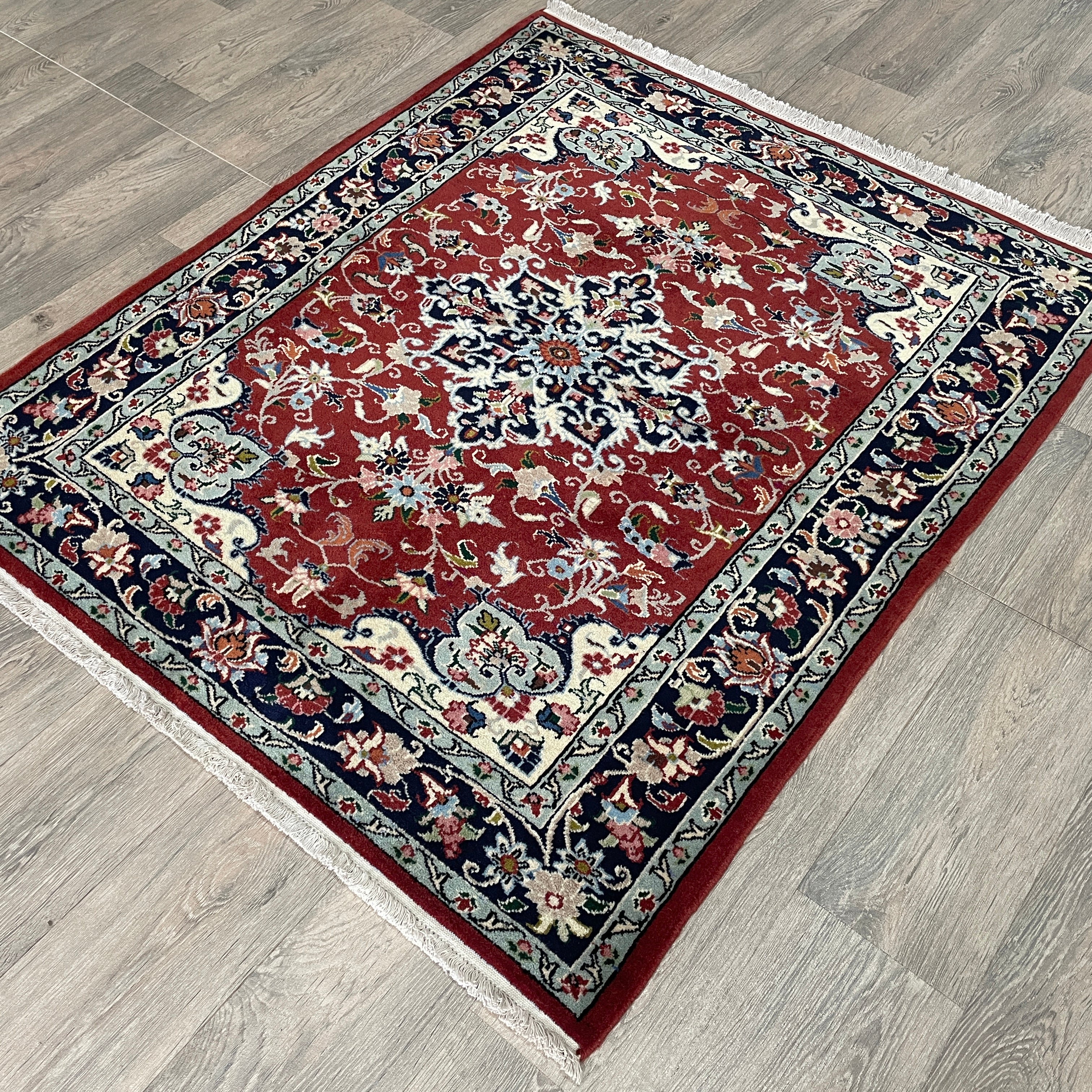 Old Persian Isfahan Rug c. 1980