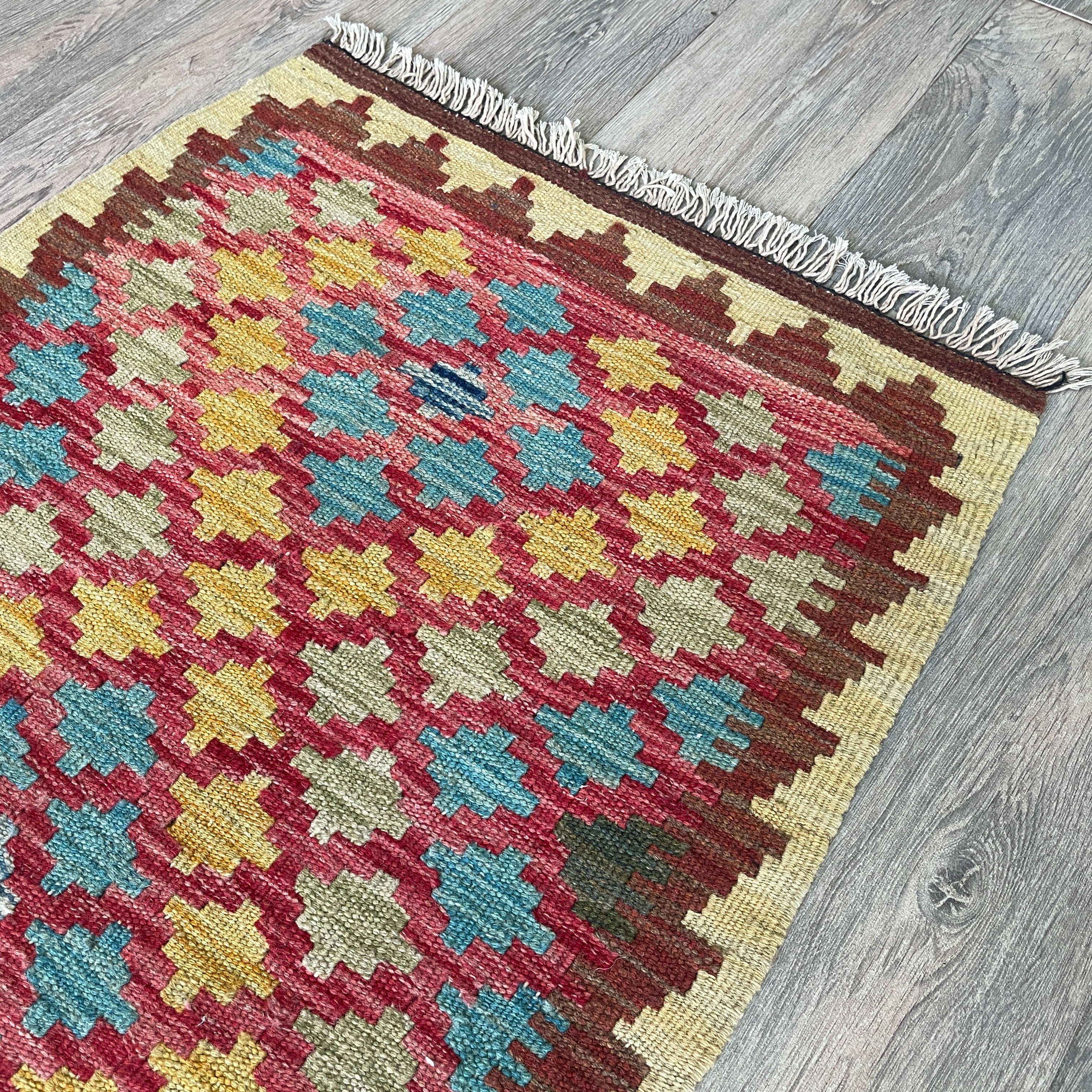 Afghan Kilim Door Mat