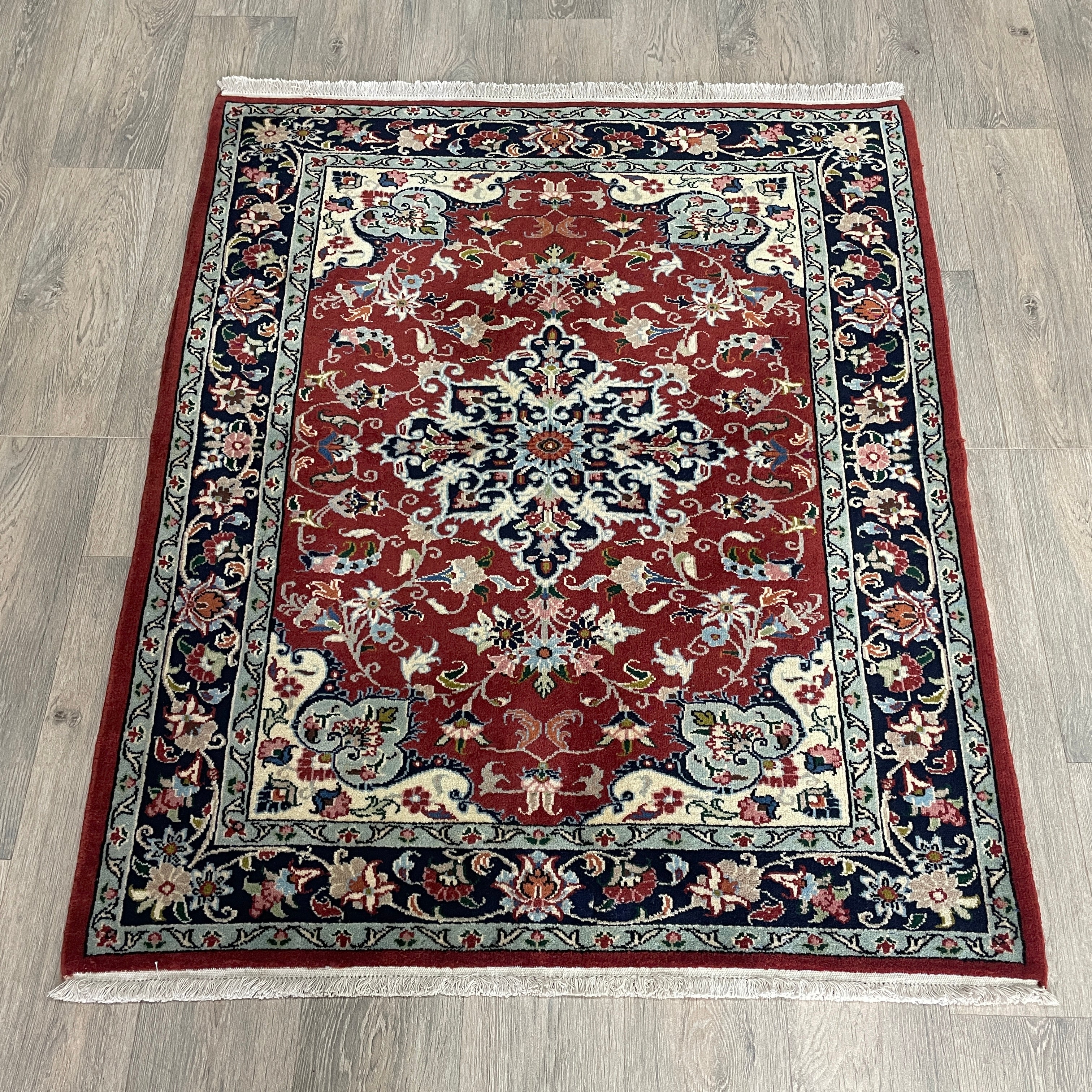 Old Persian Isfahan Rug c. 1980