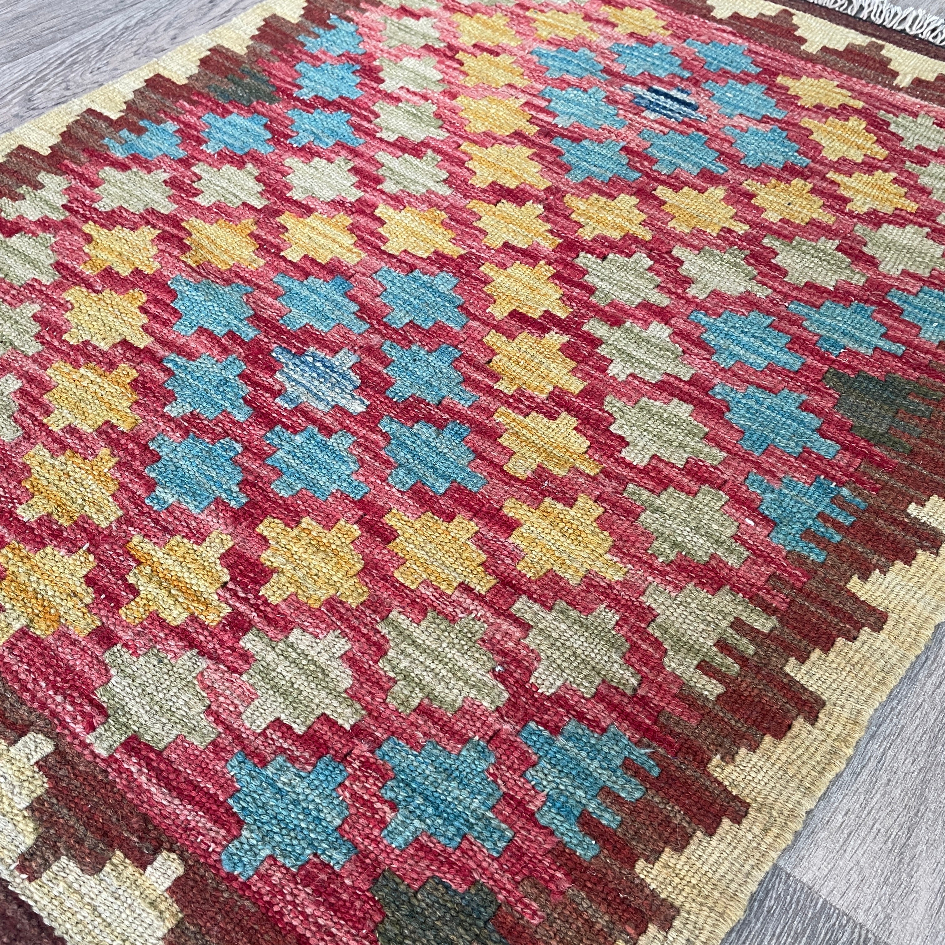 Afghan Kilim Door Mat