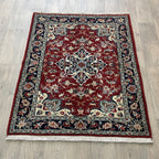 Old Persian Isfahan Rug c. 1980