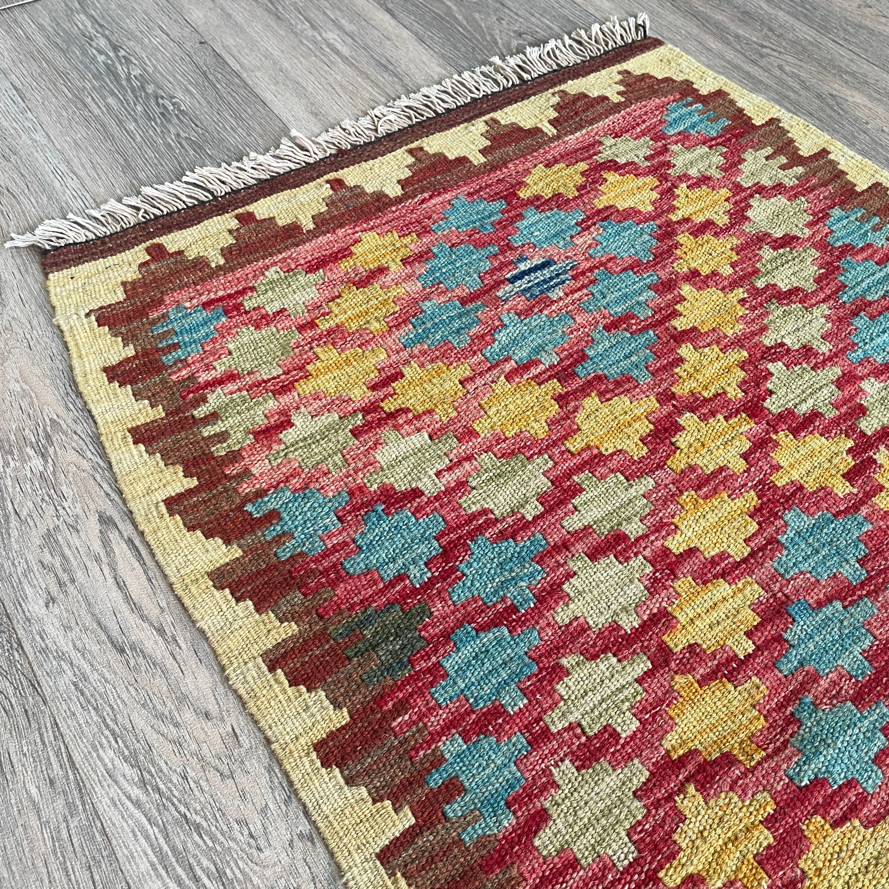 Afghan Kilim Door Mat