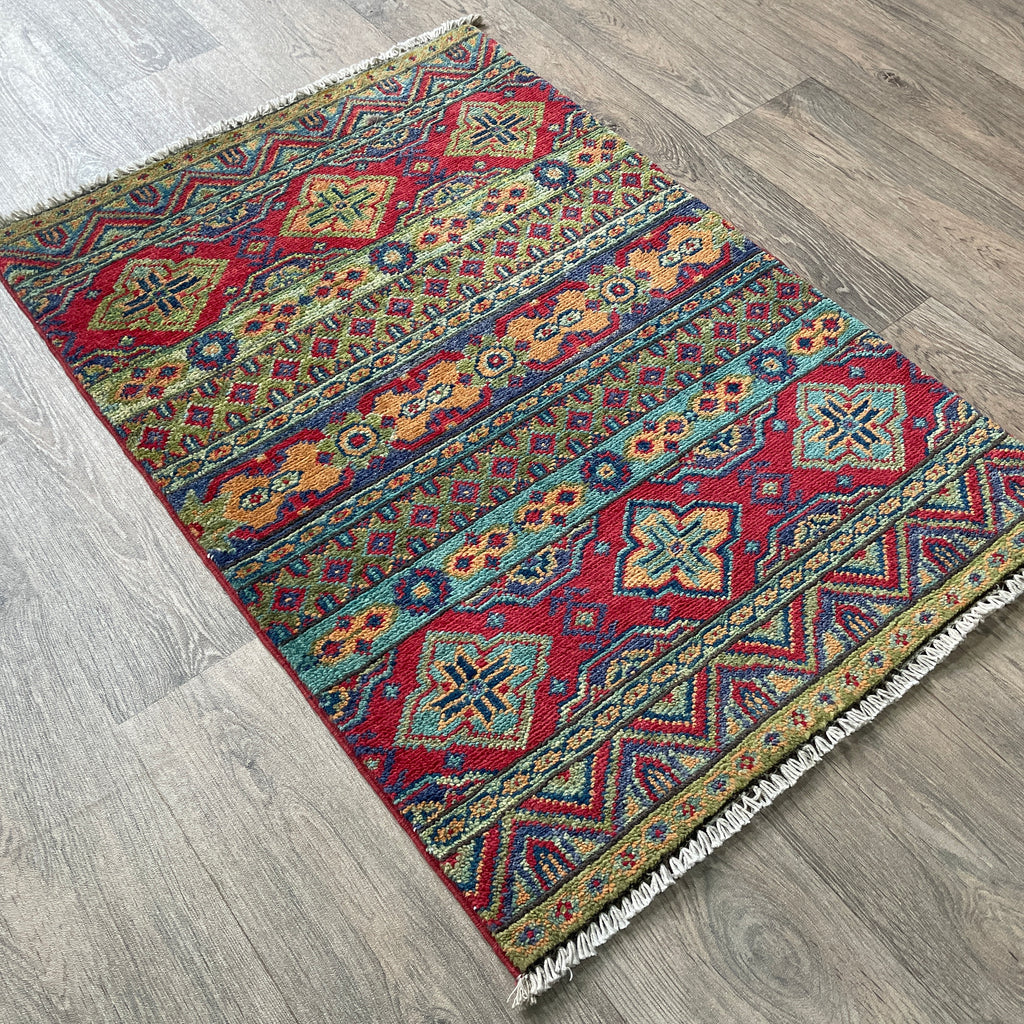 Afghan Khorjin Small Rug