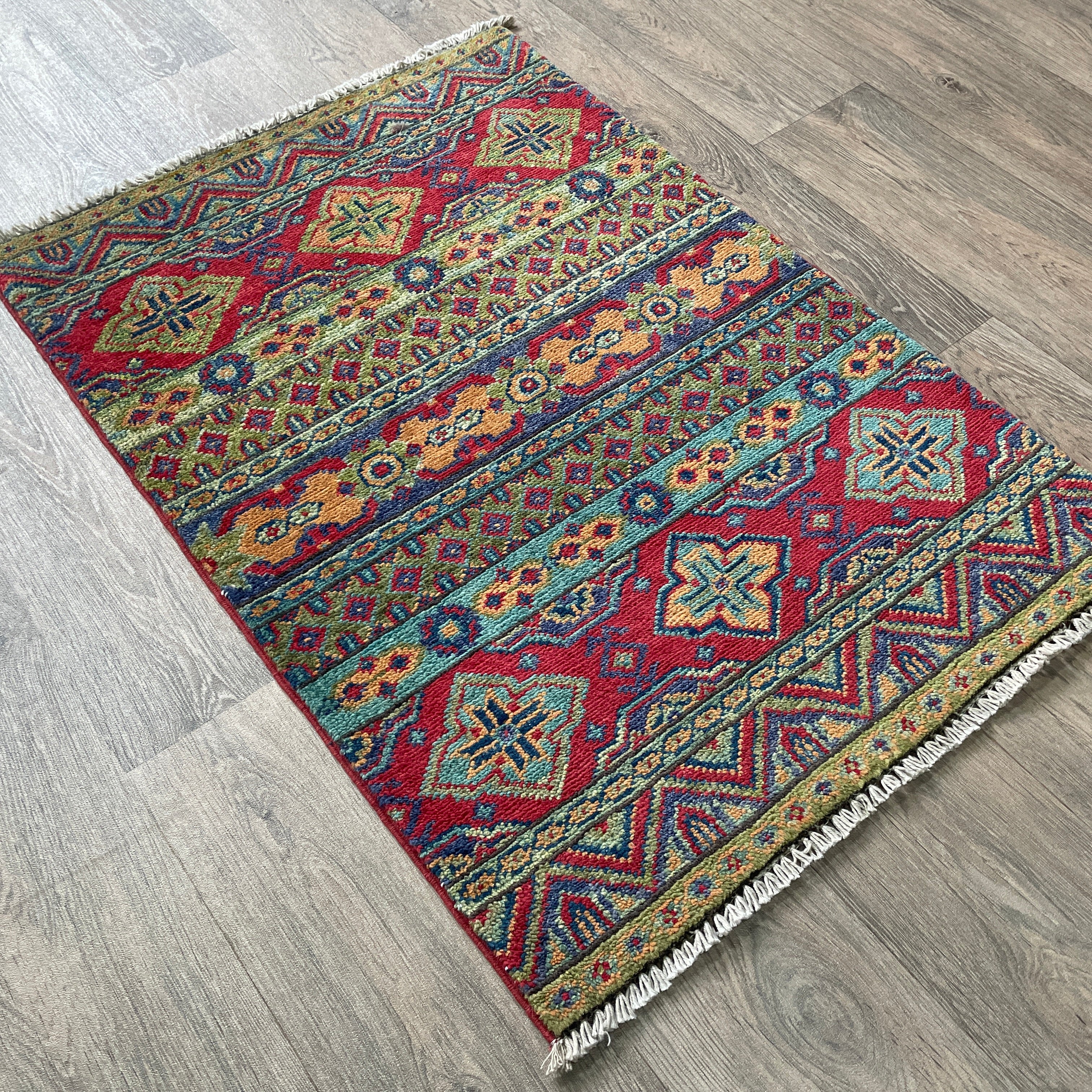 Afghan Khorjin Small Rug