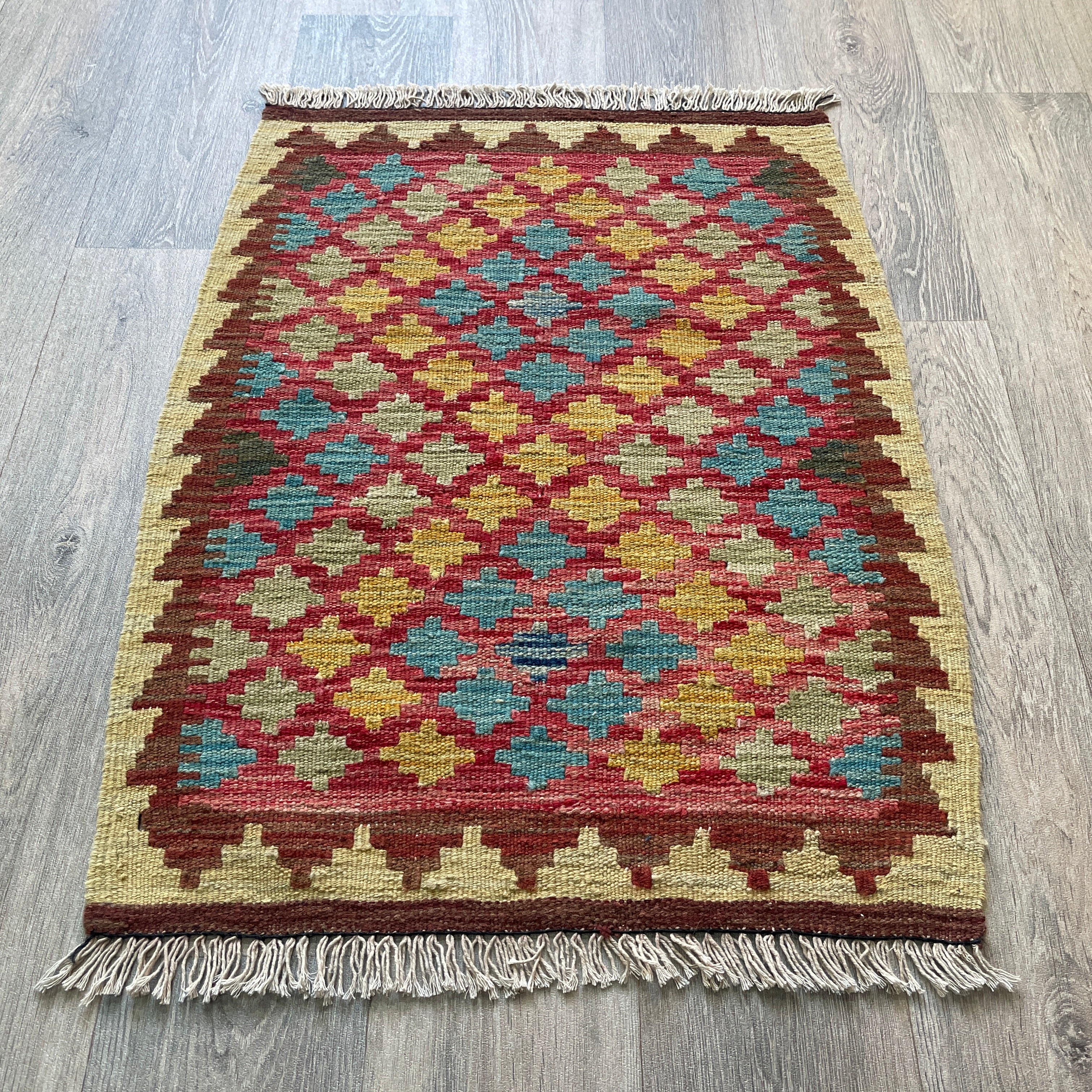 Afghan Kilim Door Mat