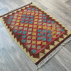 Afghan Kilim Door Mat