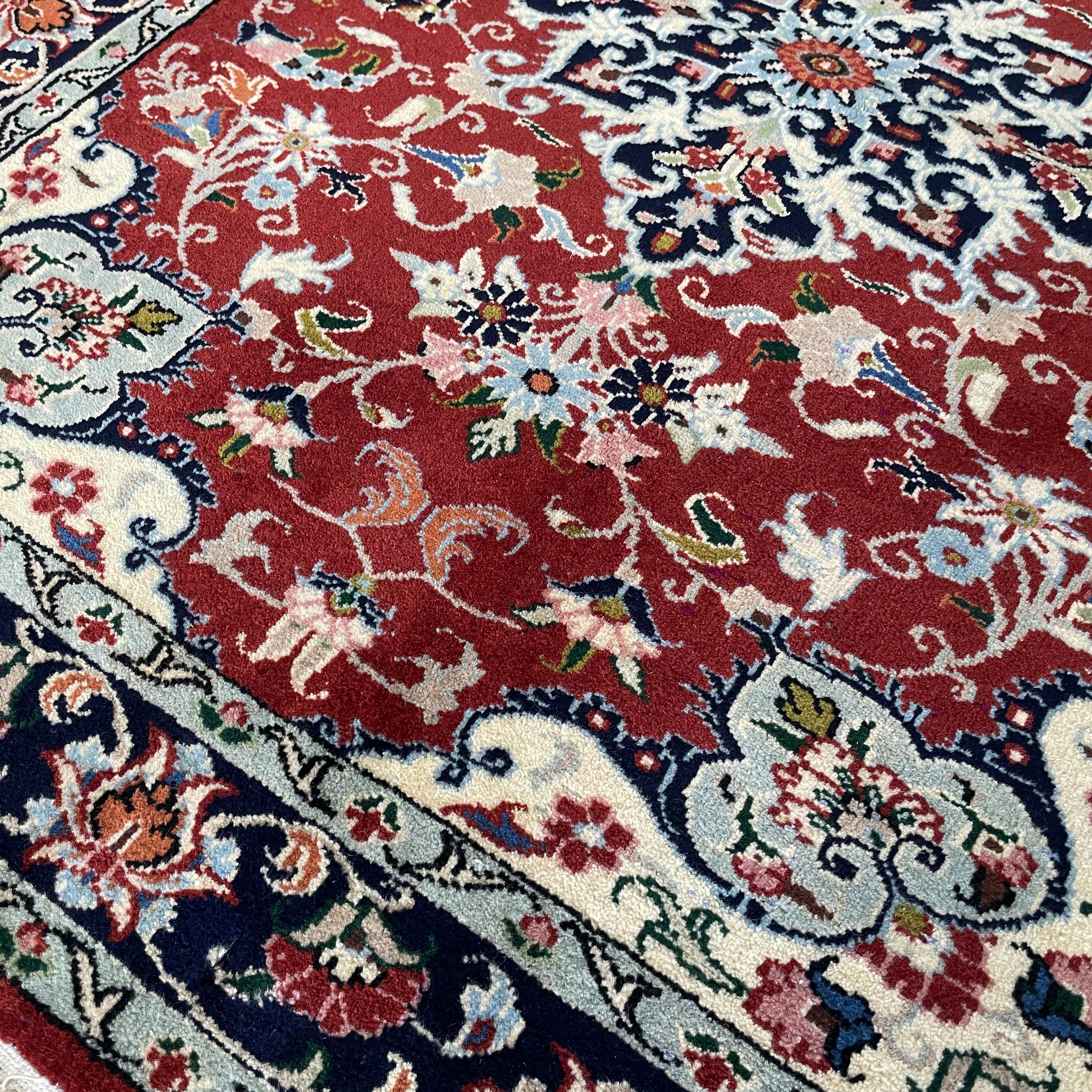 Old Persian Isfahan Rug c. 1980