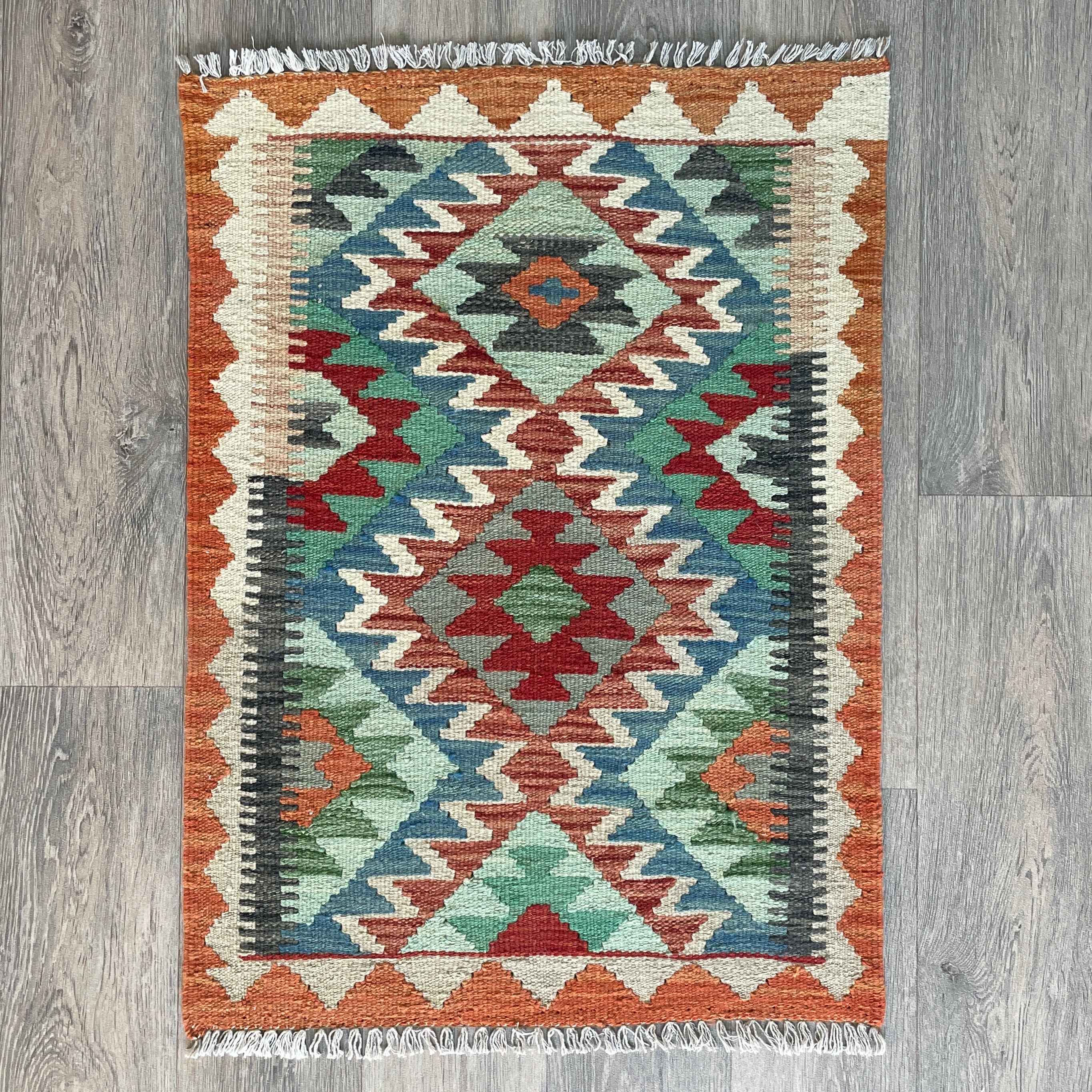 Afghan Kilim Door Mat