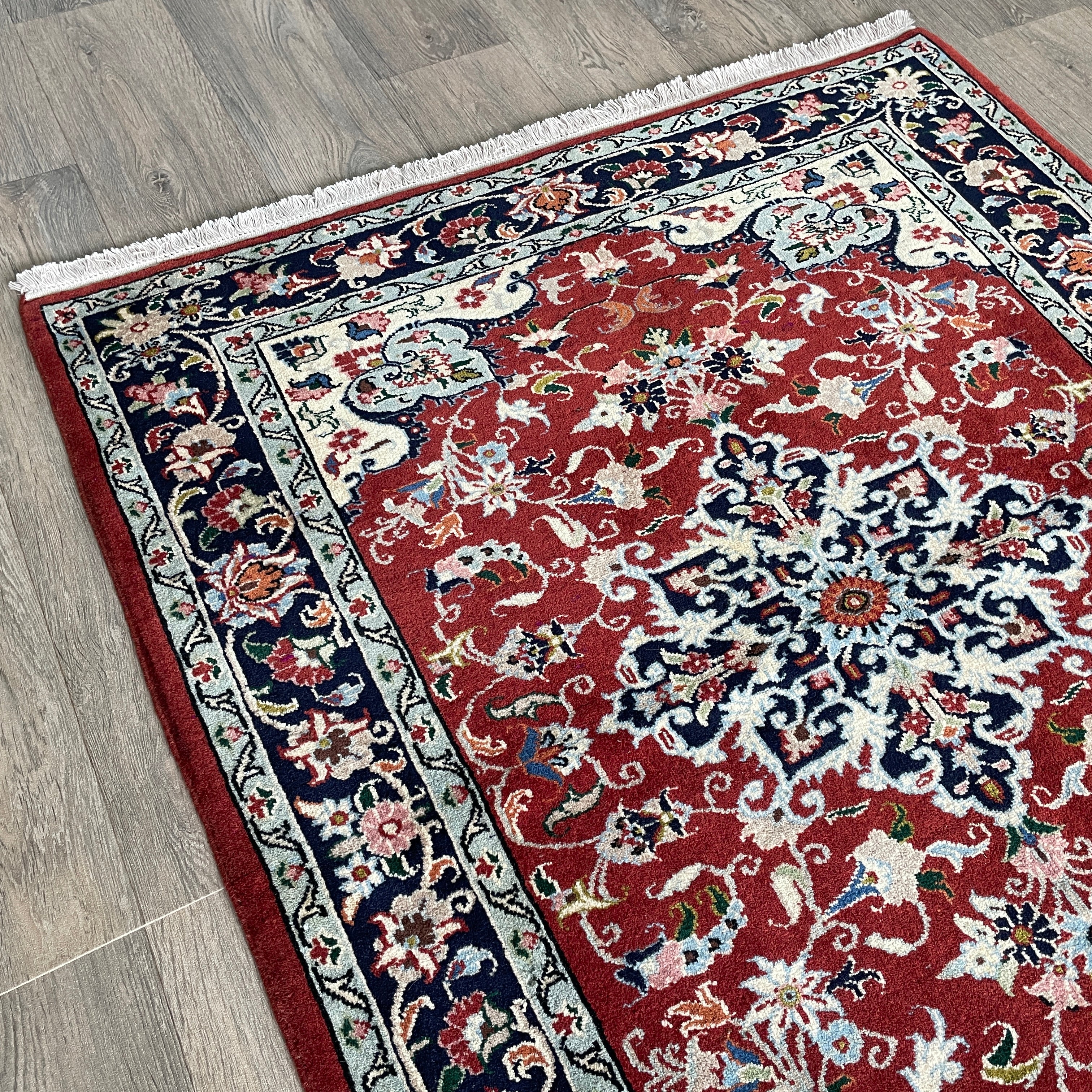 Old Persian Isfahan Rug c. 1980