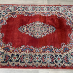 Old Persian Kerman Rug c. 1980