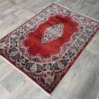 Old Persian Kerman Rug c. 1980