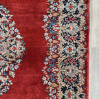 Old Persian Kerman Rug c. 1980