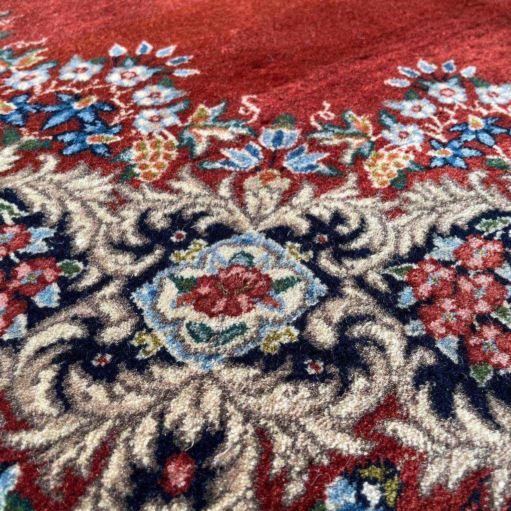 Old Persian Kerman Rug c. 1980